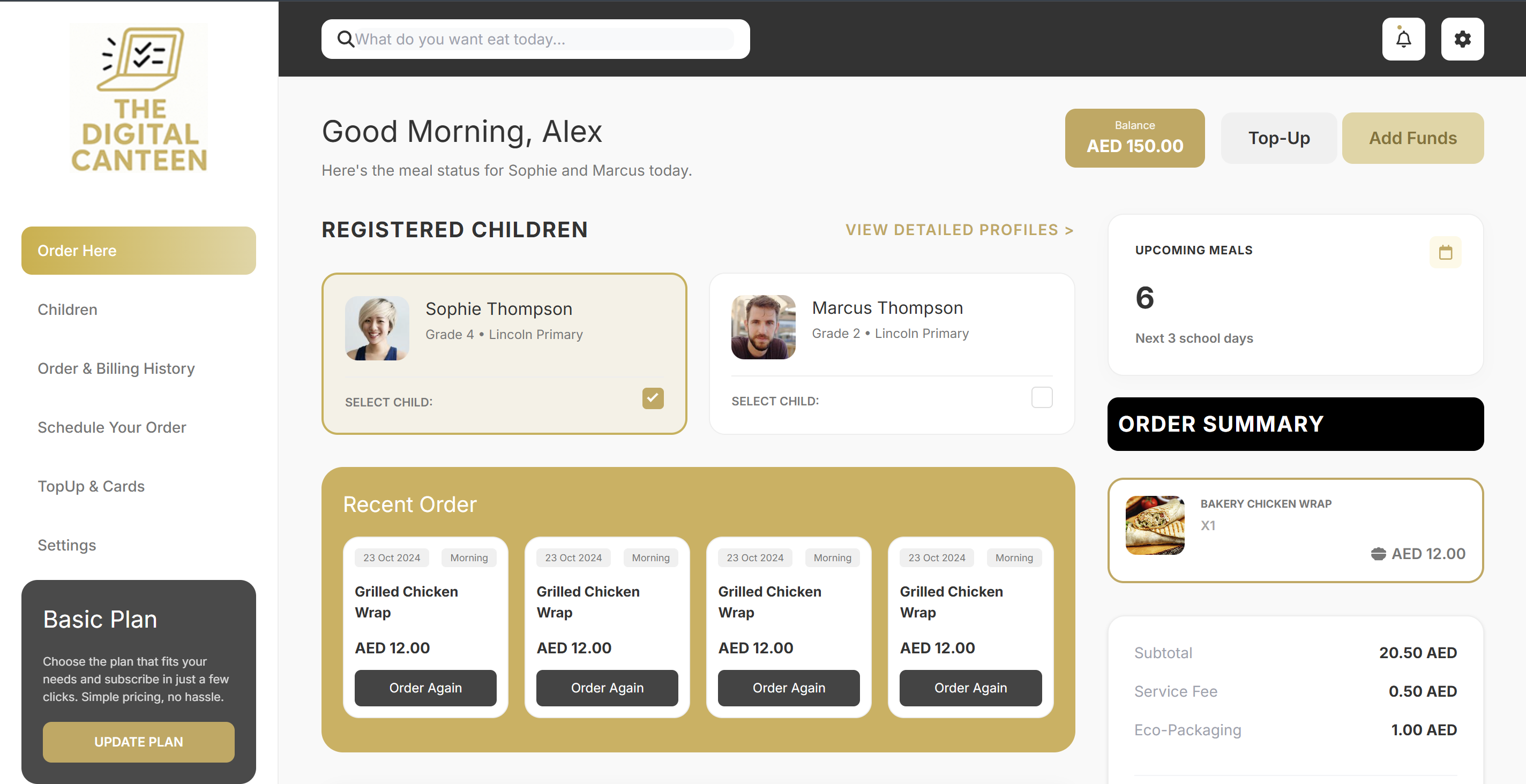 Parent Dashboard